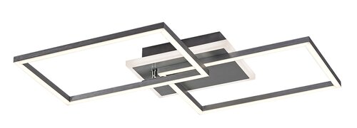 Rábalux Athelstan ezüst-aluminium LED mennyezeti lámpa (RAB-71014) LED 1 izzós IP20