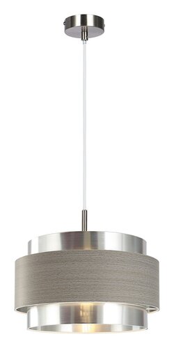 Rábalux Basil ezüst függesztett lámpa (RAB-5383) E27 1 izzós IP20