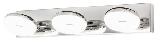 Rábalux Beata króm-fehér LED fürdőszobai fali lámpa (RAB-5718) LED 3 izzós IP44