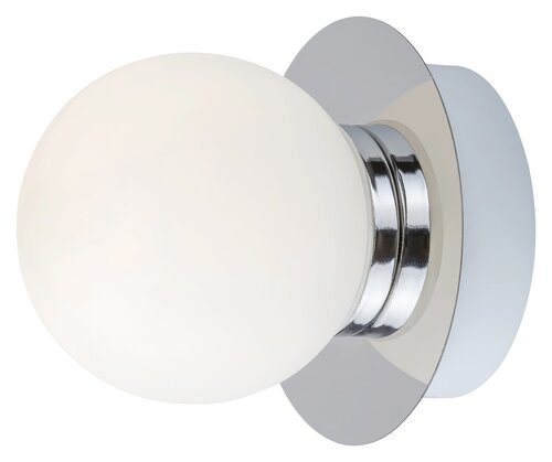 Rábalux Becca króm-fehér fürdőszobai fali lámpa (RAB-2110) G9 1 izzós IP44