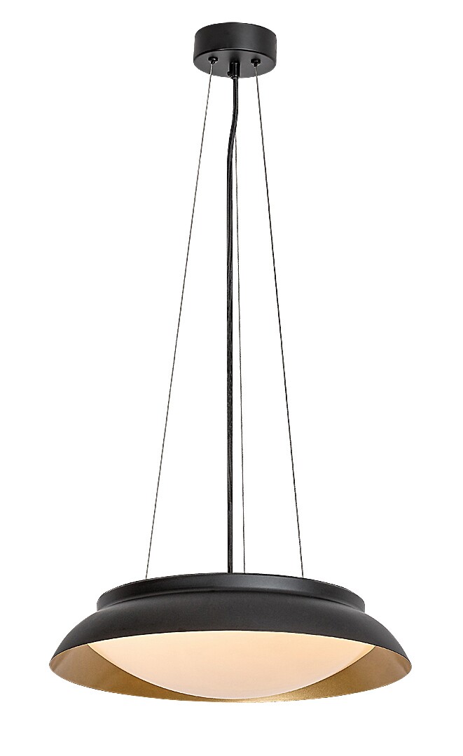 Rábalux Hafsa fekete-arany LED függesztett lámpa (RAB-72134) LED 1 izzós IP20 Rábalux Hafsa fekete-arany LED függesztett lámpa (RAB-72134) LED 1 izzós IP20