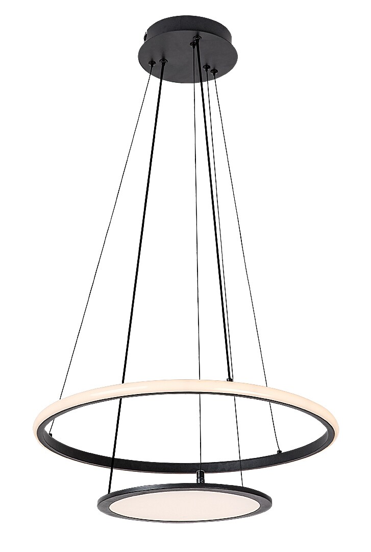 Rábalux Jasero fekete LED függesztett lámpa (RAB-72040) LED 1 izzós IP20 Rábalux Jasero fekete LED függesztett lámpa (RAB-72040) LED 1 izzós IP20