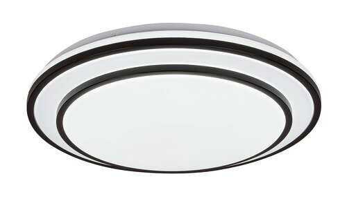 Rábalux Lupita fekete-fehér LED mennyezeti lámpa (RAB-2130) LED 1 izzós IP20