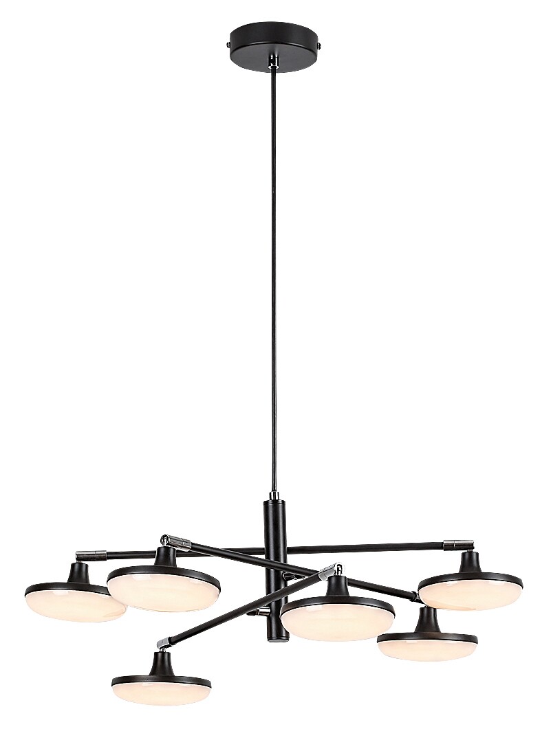 Rábalux Madi matt fekete LED függesztett lámpa (RAB-72239) LED 1 izzós IP20 Rábalux Madi matt fekete LED függesztett lámpa (RAB-72239) LED 1 izzós IP20