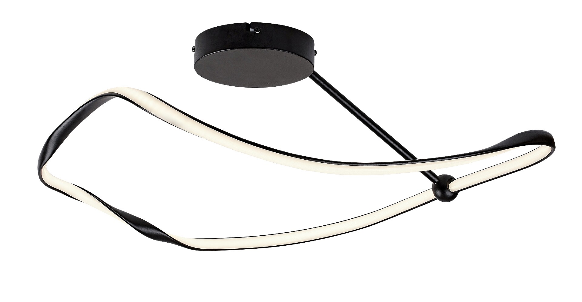 Rábalux Mirossi fekete LED mennyezeti lámpa (RAB-71094) LED 1 izzós IP20 Rábalux Mirossi fekete LED mennyezeti lámpa (RAB-71094) LED 1 izzós IP20