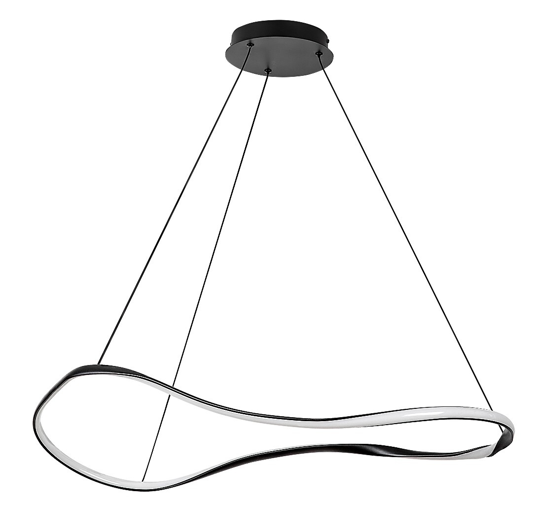 Rábalux Mirossi fekete LED függesztett lámpa (RAB-72266) LED 1 izzós IP20 Rábalux Mirossi fekete LED függesztett lámpa (RAB-72266) LED 1 izzós IP20
