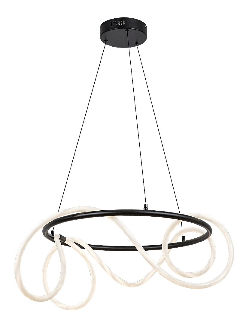 Rábalux Montema fekete LED függesztett lámpa (RAB-72191) LED 1 izzós IP20 Rábalux Montema fekete LED függesztett lámpa (RAB-72191) LED 1 izzós IP20