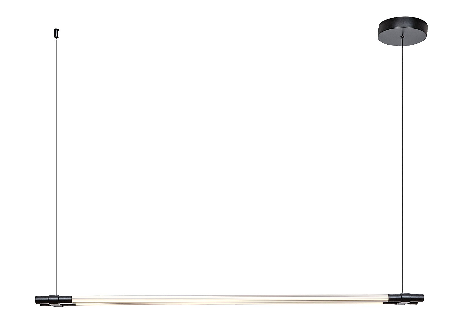 Rábalux Nivaro fekete LED függesztett lámpa (RAB-72169) LED 1 izzós IP20