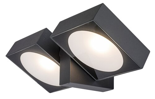 Rábalux Telde antracit LED kültéri fali lámpa (RAB-77101) LED 1 izzós IP54