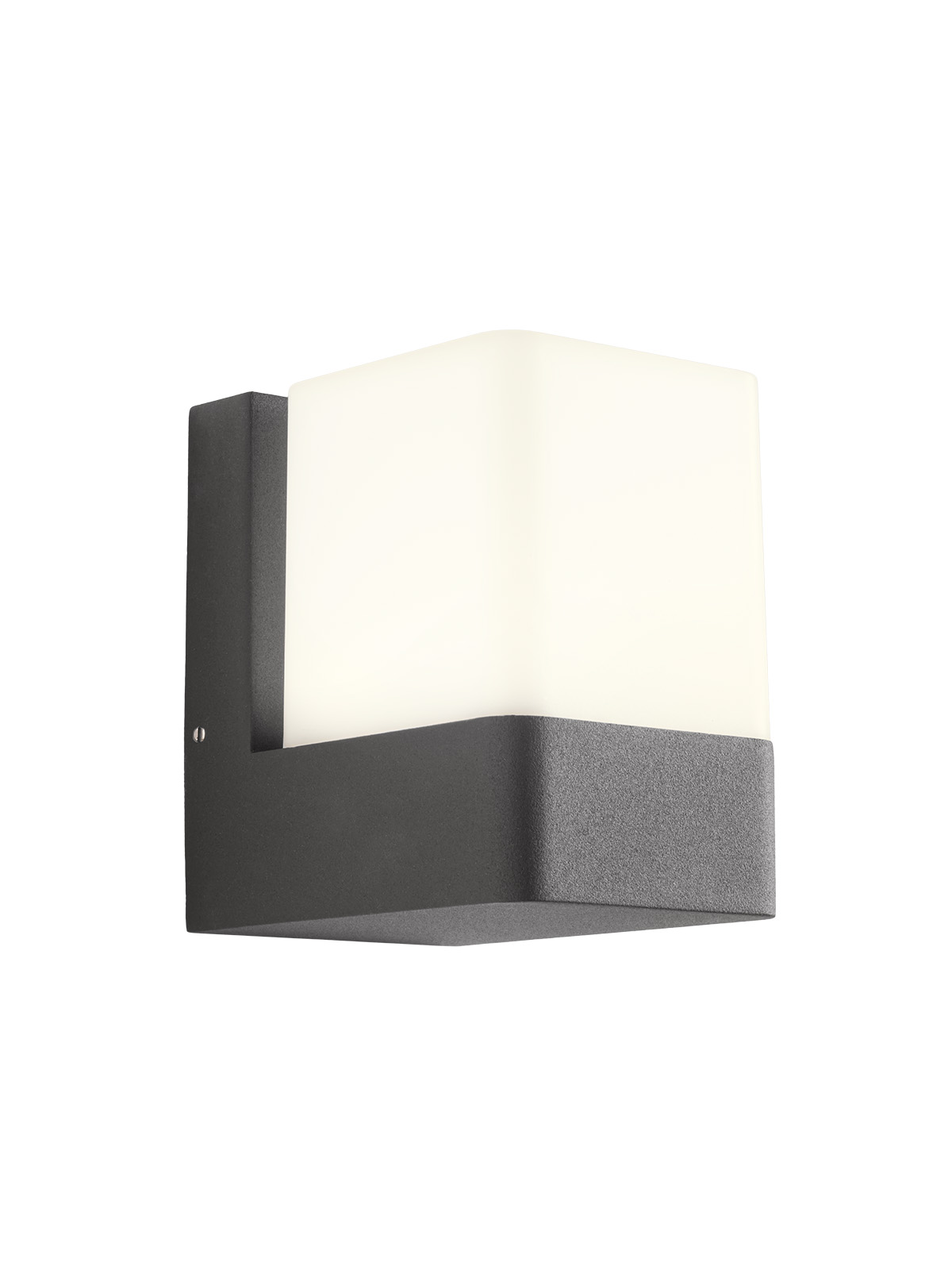 Redo Smarter Tok sötétszürke-fehér LED kültéri fali lámpa (RED-90489) LED 1 izzós IP44