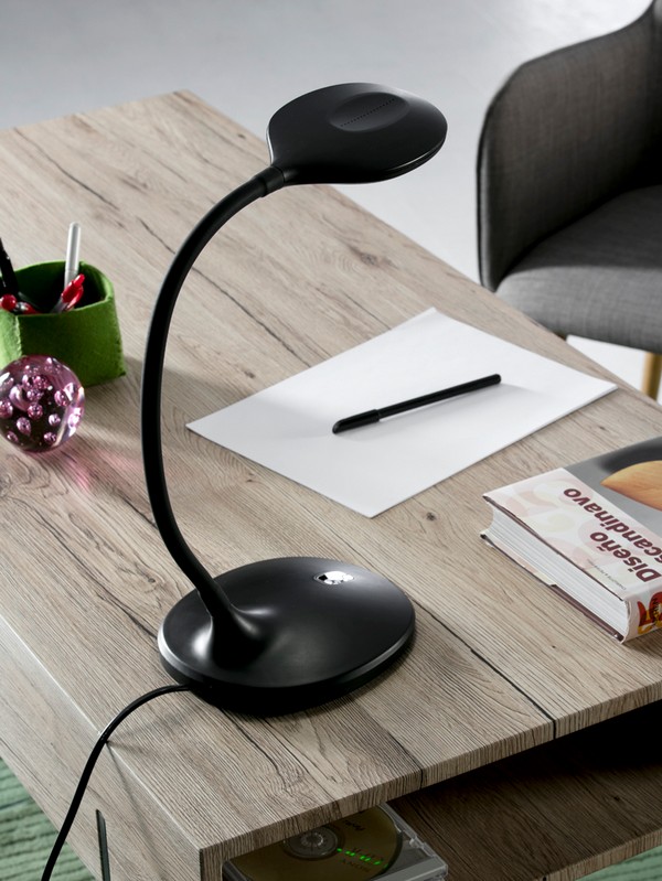 SCHULLER SCOOP fehér LED asztali lámpa (SCH-552758) LED 1 izzós IP20