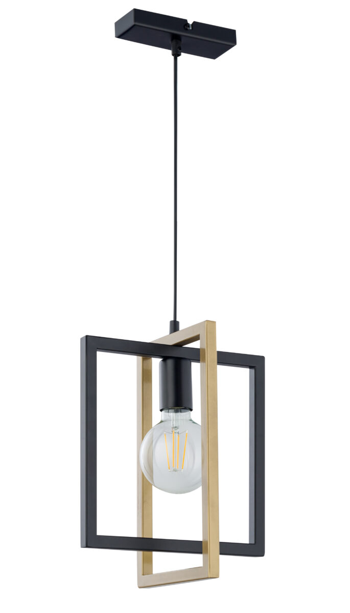 Sigma Eden fekete-arany függesztett lámpa (SIG-32230) E27 1 izzós IP20 Sigma Eden fekete-arany függesztett lámpa (SIG-32230) E27 1 izzós IP20