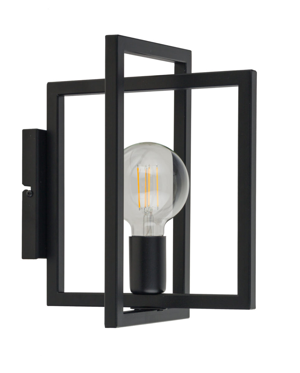 Sigma Eden fekete fali lámpa (SIG-32239) E27 1 izzós IP20
