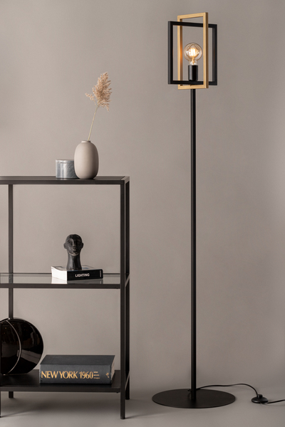 Sigma Eden fekete-arany állólámpa (SIG-50253) E27 1 izzós IP20