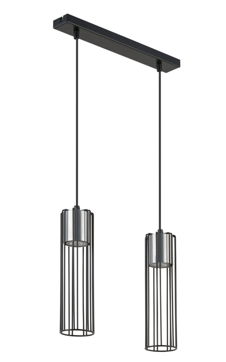 Sigma Fobia fekete-ezüst függesztett lámpa (SIG-33451) GU10 2 izzós IP20 Sigma Fobia fekete-ezüst függesztett lámpa (SIG-33451) GU10 2 izzós IP20