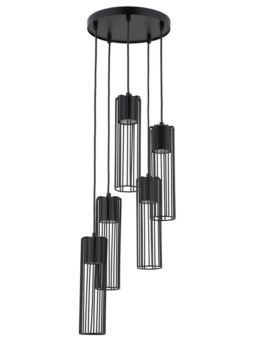 Sigma Fobia fekete függesztett lámpa (SIG-33459) GU10 5 izzós IP20 Sigma Fobia fekete függesztett lámpa (SIG-33459) GU10 5 izzós IP20