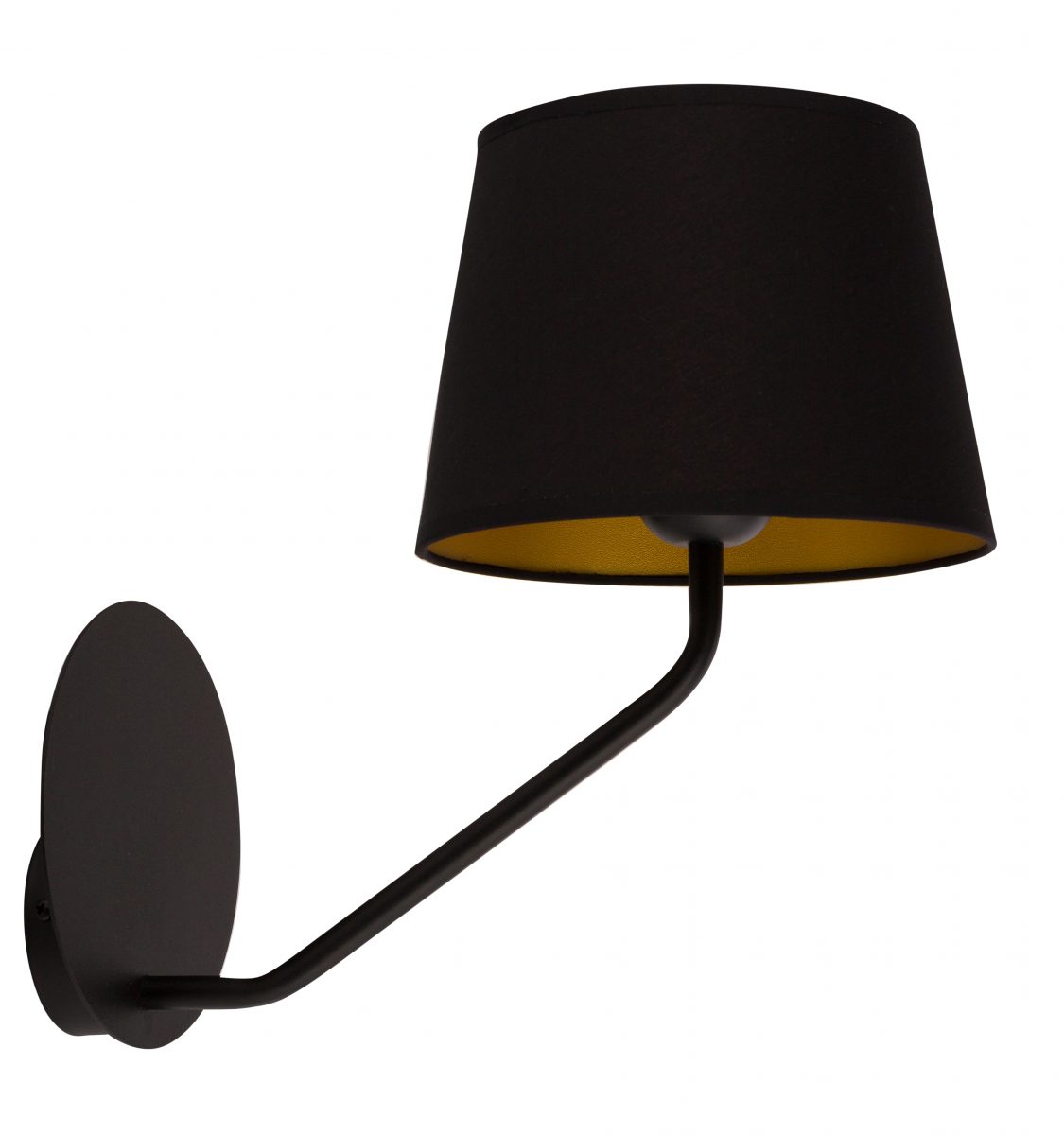 Sigma Lizbona fekete-arany fali lámpa (SIG-32113) E27 1 izzós IP20 Sigma Lizbona fekete-arany fali lámpa (SIG-32113) E27 1 izzós IP20