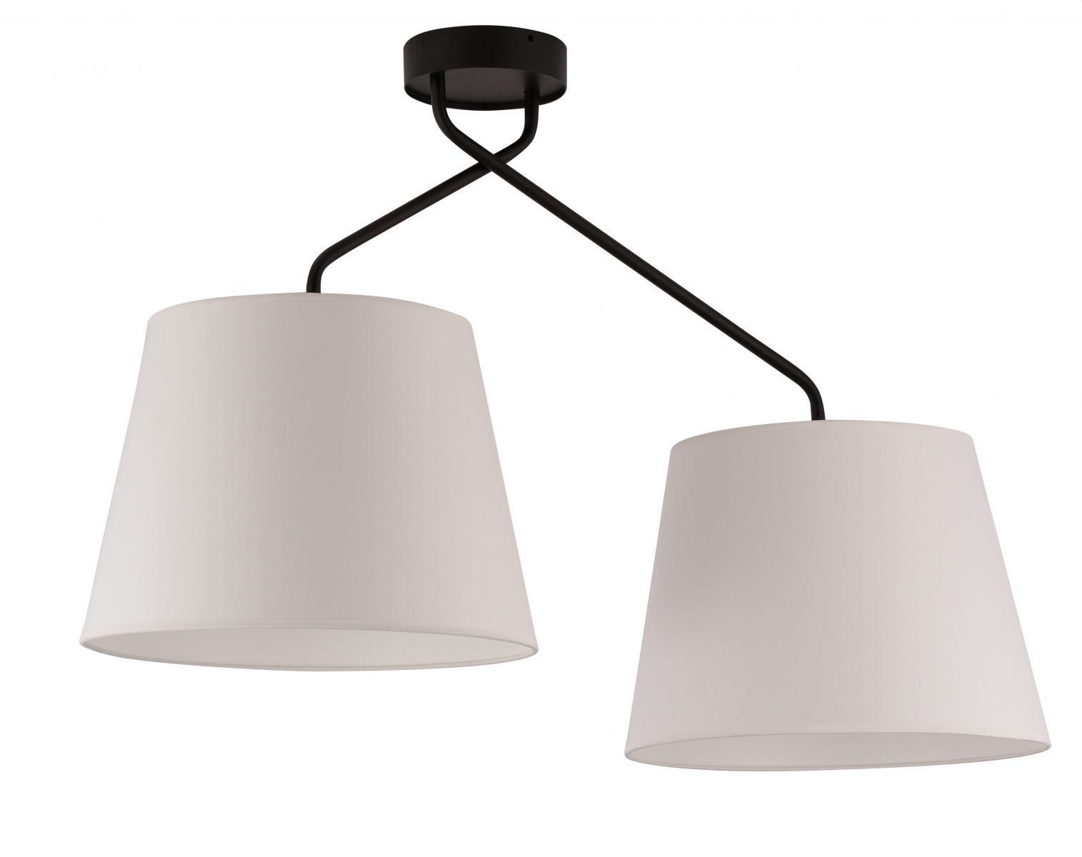 Sigma Lizbona fehér mennyezeti lámpa (SIG-32117) E27 2 izzós IP20