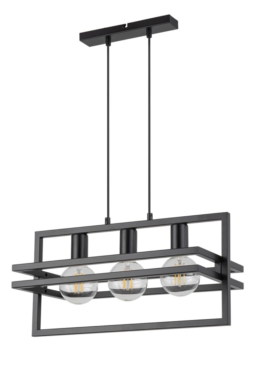 Sigma Merci fekete függesztett lámpa (SIG-32394) E27 3 izzós IP20 Sigma Merci fekete függesztett lámpa (SIG-32394) E27 3 izzós IP20
