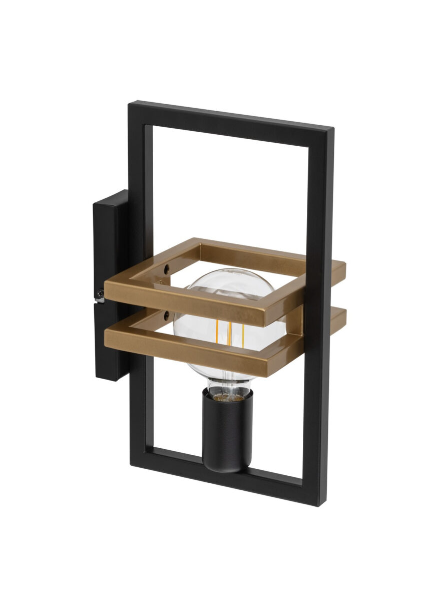 Sigma Merci fekete-arany fali lámpa (SIG-32410) E27 1 izzós IP20 Sigma Merci fekete-arany fali lámpa (SIG-32410) E27 1 izzós IP20
