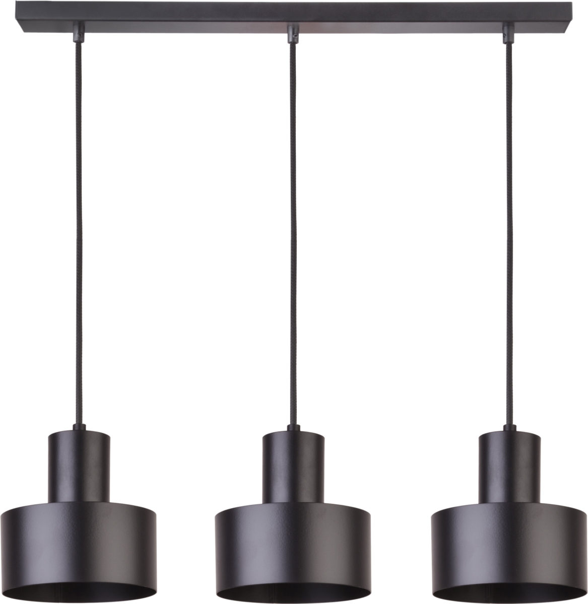 Sigma Rif fekete függesztett lámpa (SIG-30899) E27 3 izzós IP20