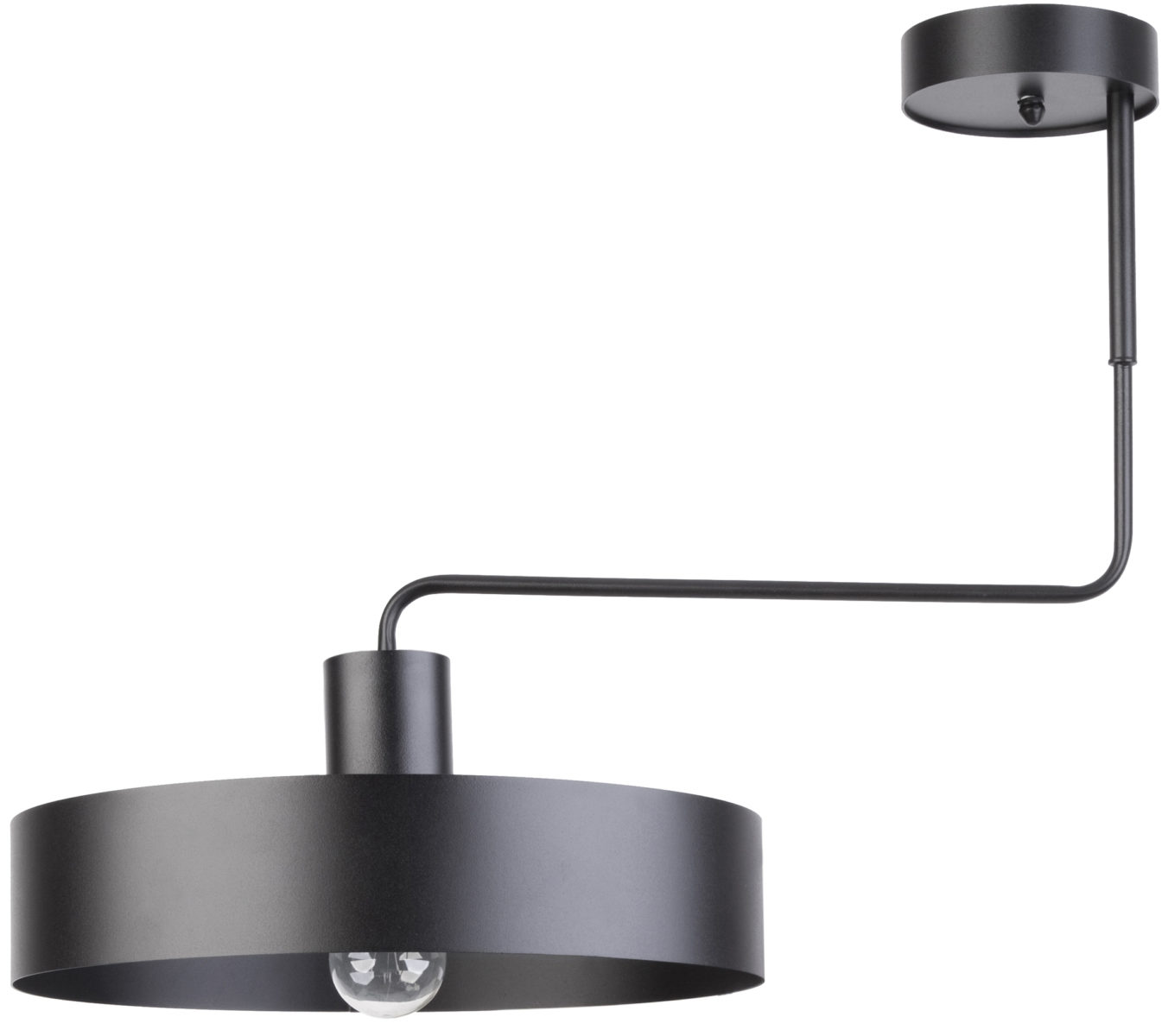 Sigma Vasco fekete mennyezeti lámpa (SIG-31549) E27 1 izzós IP20 Sigma Vasco fekete mennyezeti lámpa (SIG-31549) E27 1 izzós IP20