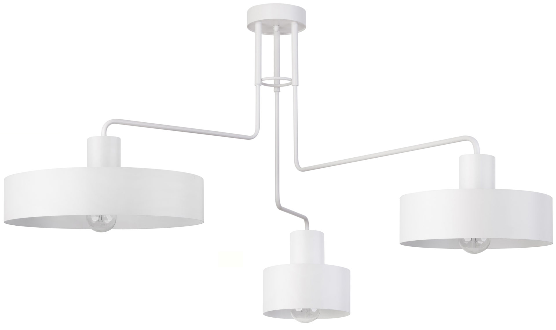 Sigma Vasco fehér mennyezeti lámpa (SIG-31554) E27 3 izzós IP20