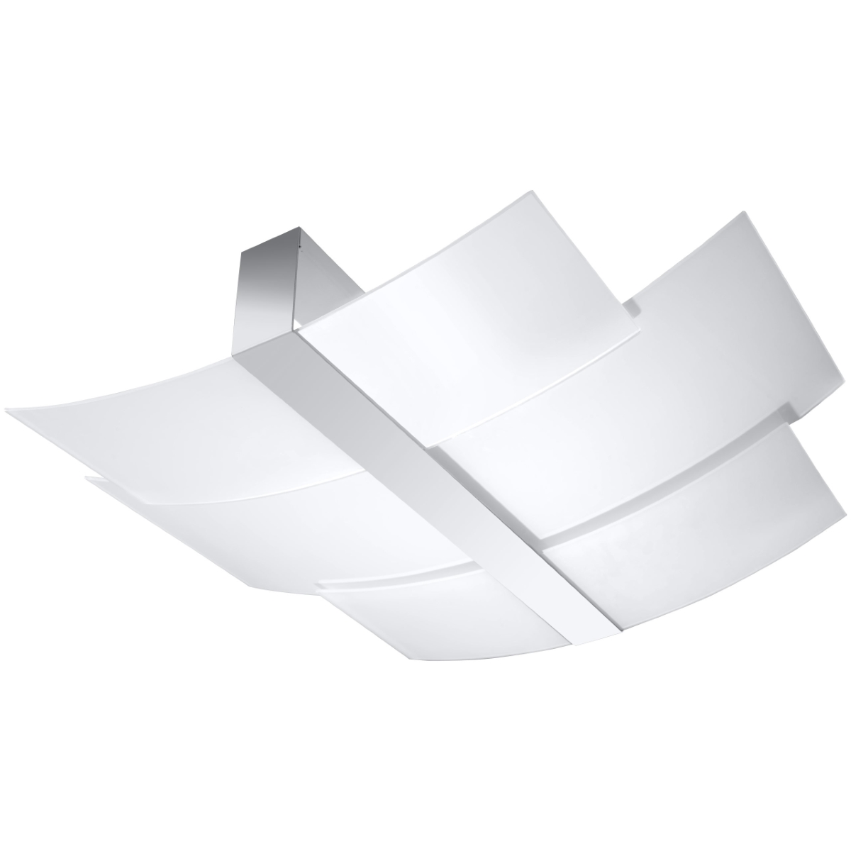 Sollux Celia króm-fehér mennyezeti lámpa (SOL-SL.0351) E27 3 izzós IP20 Sollux Celia króm-fehér mennyezeti lámpa (SOL-SL.0351) E27 3 izzós IP20