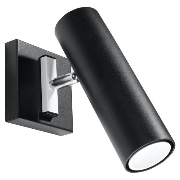 Sollux Direzione fekete falikar (SOL-SL.0498) GU10 1 izzós IP20 Sollux Direzione fekete falikar (SOL-SL.0498) GU10 1 izzós IP20