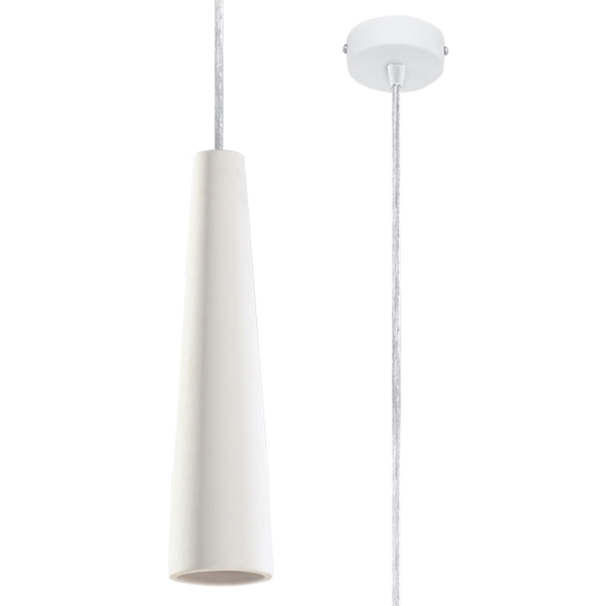 Sollux Electra fehér függesztett lámpa (SOL-SL.0845) GU10 1 izzós IP20 Sollux Electra fehér függesztett lámpa (SOL-SL.0845) GU10 1 izzós IP20
