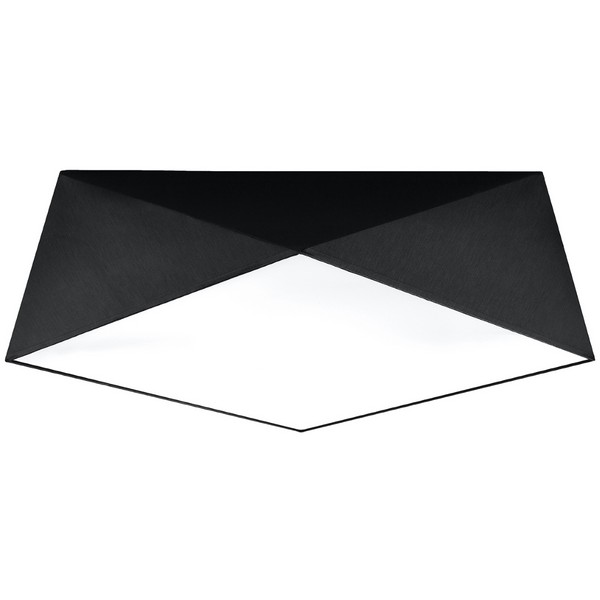 Sollux Hexa 45 fekete mennyezeti lámpa (SOL-SL.0693) E27 3 izzós IP20 Sollux Hexa 45 fekete mennyezeti lámpa (SOL-SL.0693) E27 3 izzós IP20