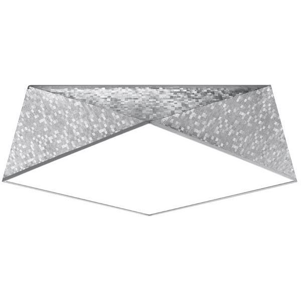 Sollux Hexa 45 ezüst mennyezeti lámpa (SOL-SL.0694) E27 3 izzós IP20 Sollux Hexa 45 ezüst mennyezeti lámpa (SOL-SL.0694) E27 3 izzós IP20