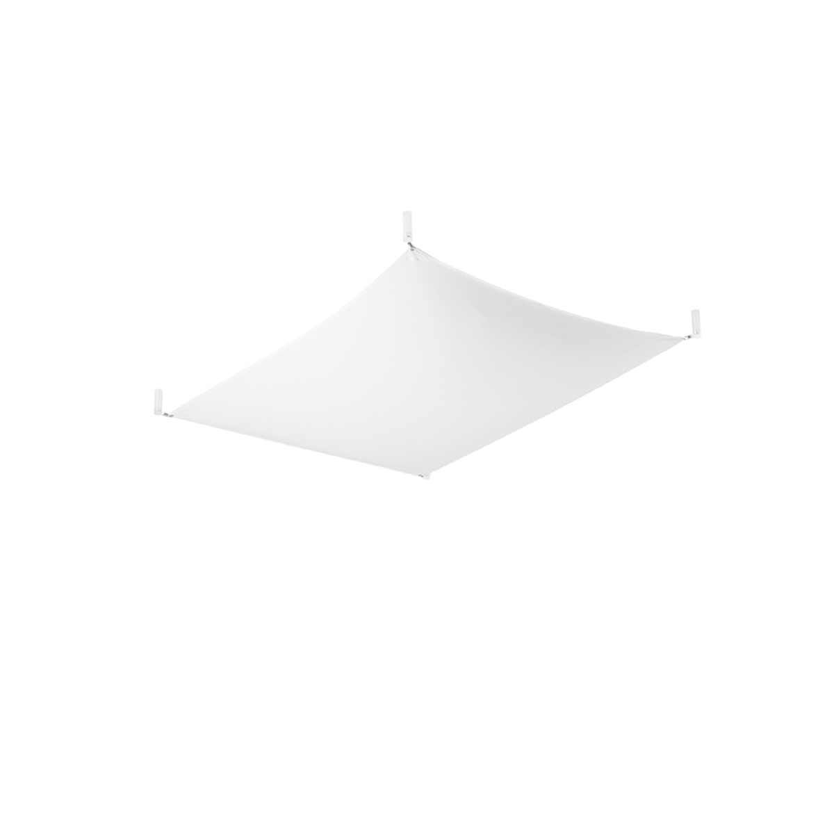 Sollux Luna 1 fehér LED mennyezeti lámpa (SOL-SL.0737) G13 2 izzós IP20