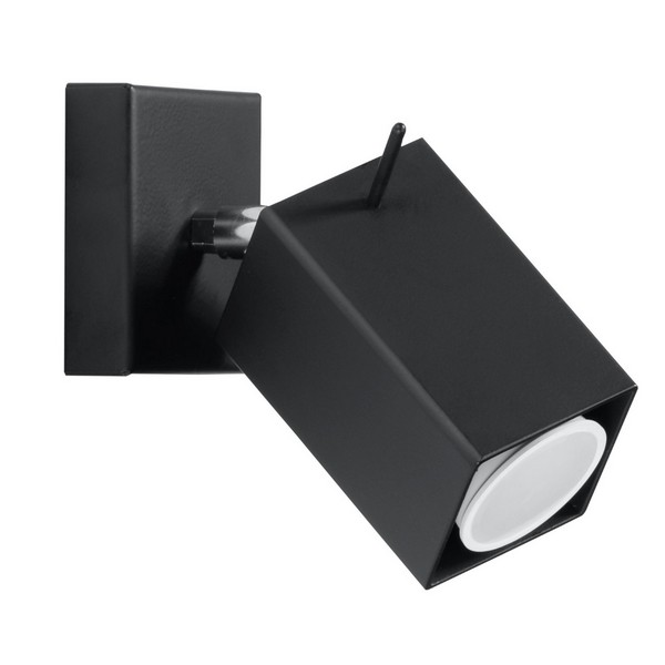 Sollux Merida fekete falikar (SOL-SL.0099) GU10 1 izzós IP20
