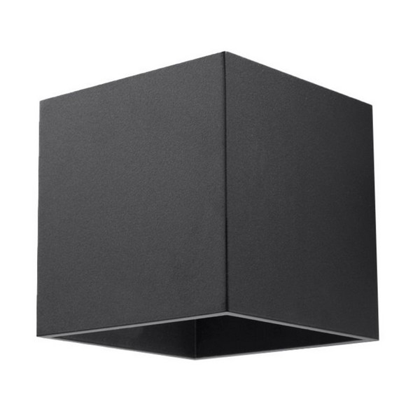 Sollux Quad 1 fekete fali lámpa (SOL-SL.0057) G9 1 izzós IP20 Sollux Quad 1 fekete fali lámpa (SOL-SL.0057) G9 1 izzós IP20