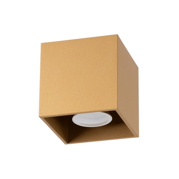 Sollux Quad 1 arany mennyezeti lámpa (SOL-Sl.1182) GU10 1 izzós IP20 Sollux Quad 1 arany mennyezeti lámpa (SOL-Sl.1182) GU10 1 izzós IP20