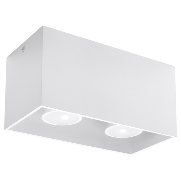 Sollux Quad fehér mennyezeti lámpa (SOL-SL.0380) GU10 2 izzós IP20 Sollux Quad fehér mennyezeti lámpa (SOL-SL.0380) GU10 2 izzós IP20