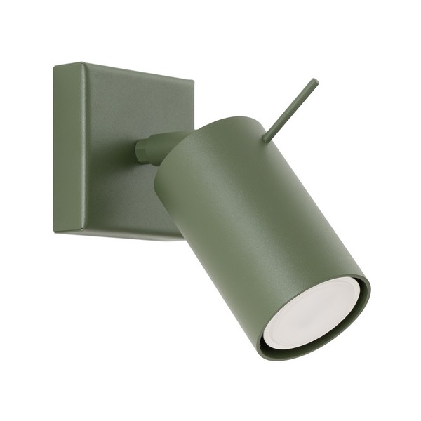 Sollux Ring olívazöld falikar (SOL-SL.1500) GU10 1 izzós IP20