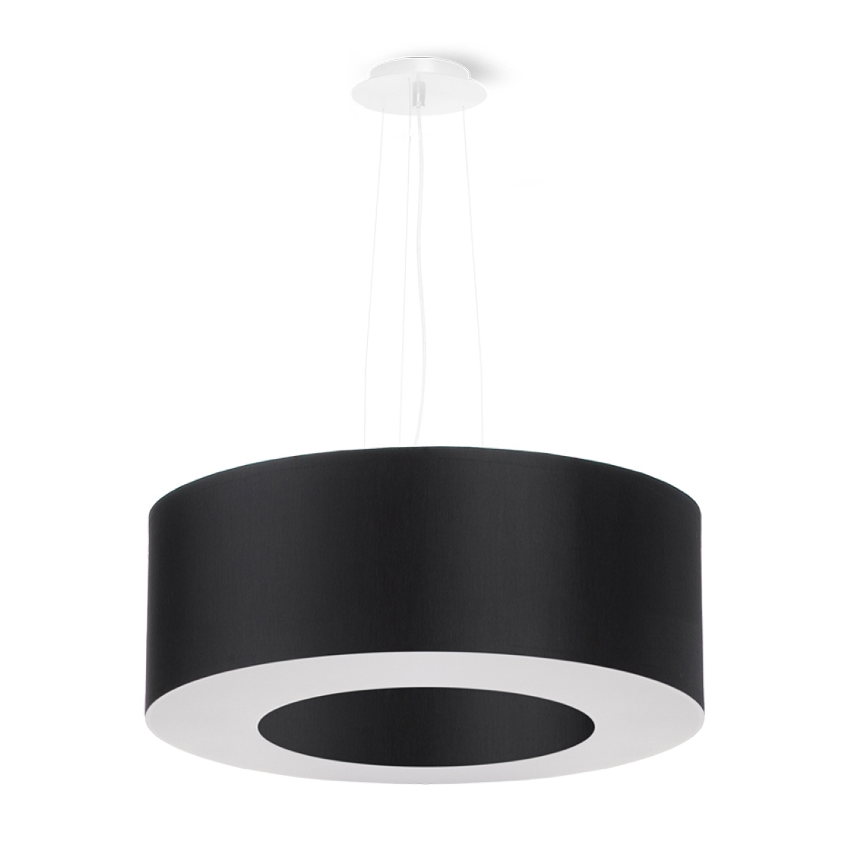 Sollux Saturno 50 fekete-fehér függesztett lámpa (SOL-SL.0748) E27 5 izzós IP20 Sollux Saturno 50 fekete-fehér függesztett lámpa (SOL-SL.0748) E27 5 izzós IP20