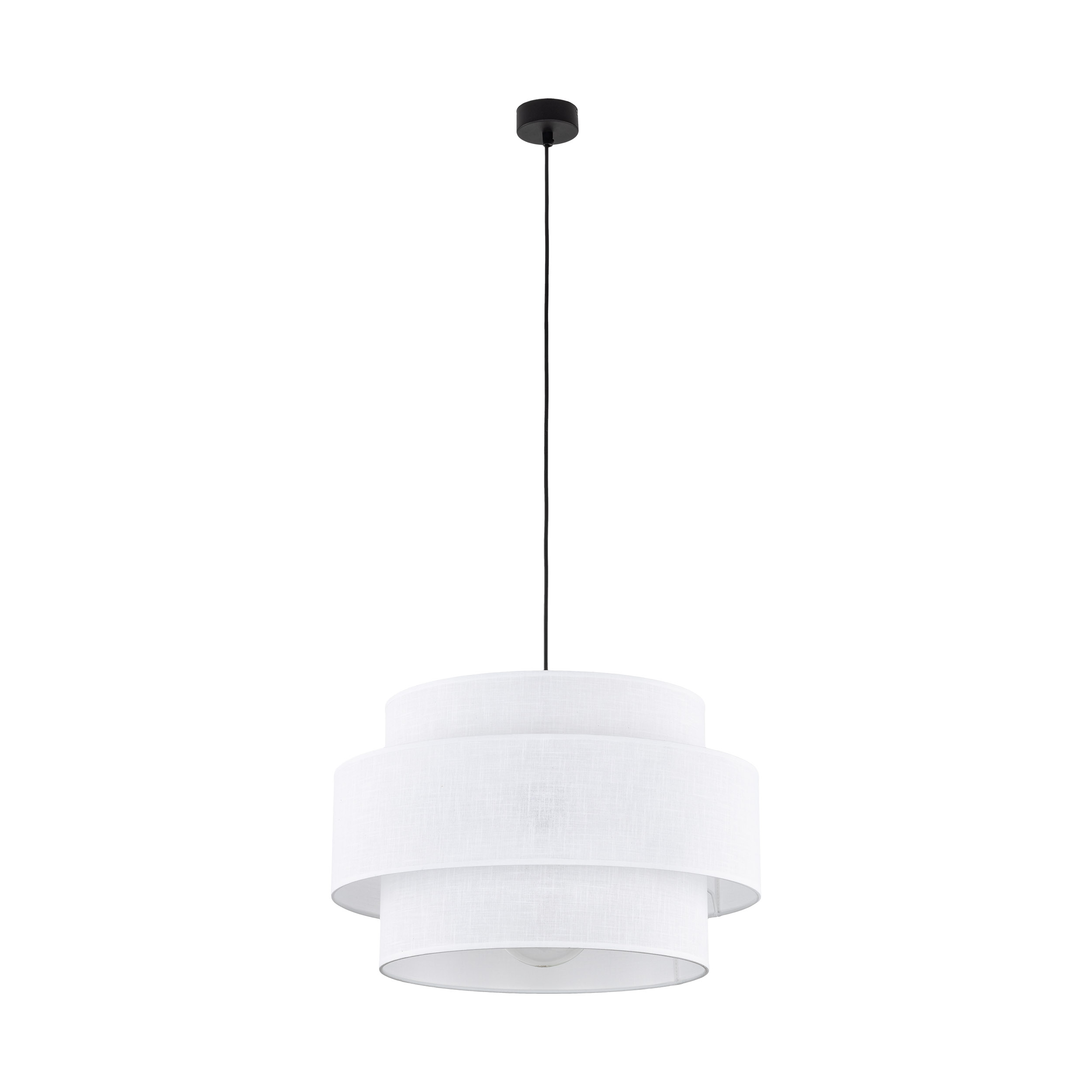 TK Lighting Calisto fehér függesztett lámpa (TK-5095) E27 1 izzós IP20