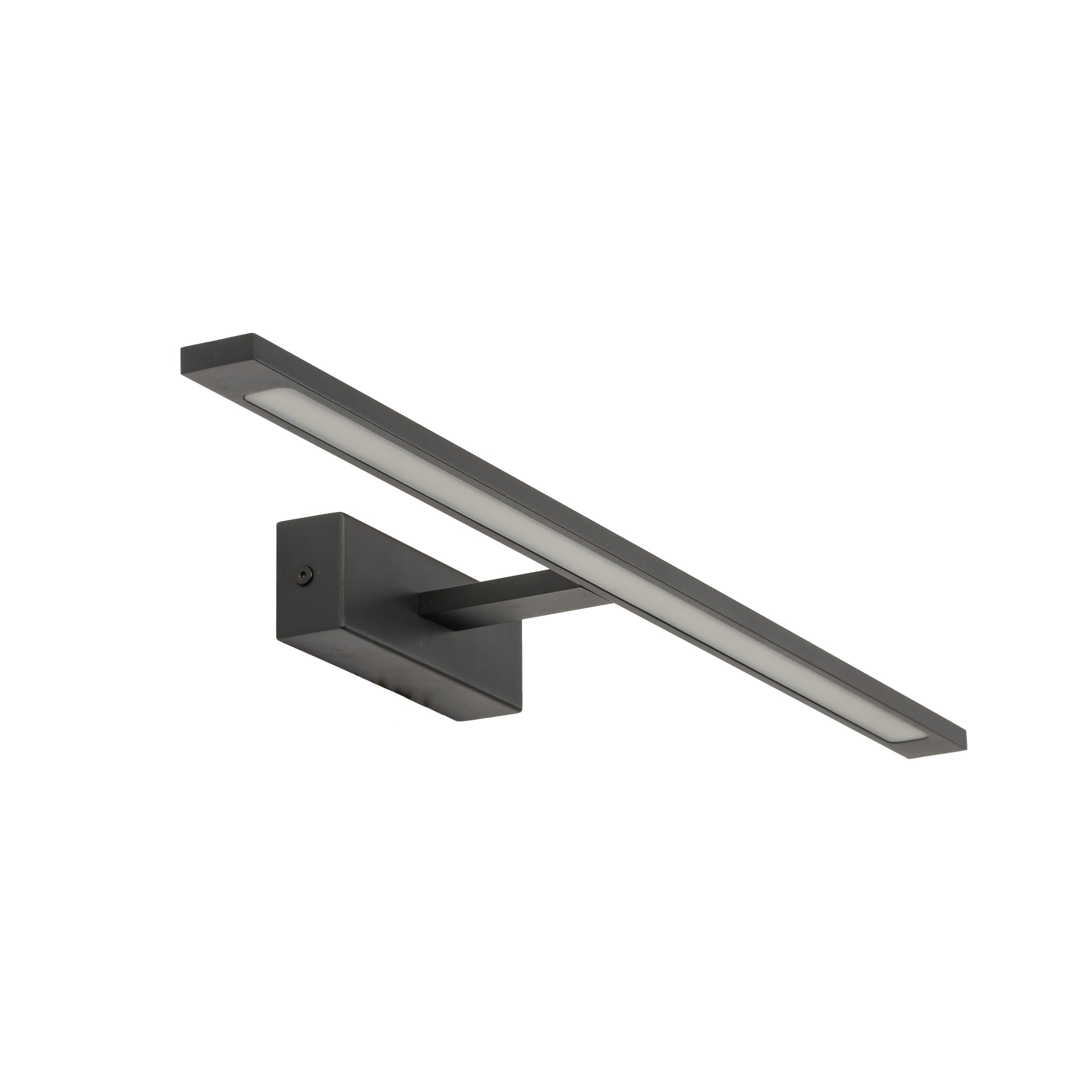 TK Lighting Gallery fekete LED tükörvilágítás (TK-18002) LED 1 izzós IP44