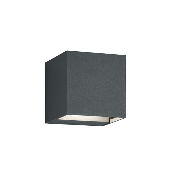 Trio Adaja antracit LED kültéri falikar (TRI-226860242) LED 2 izzós IP54