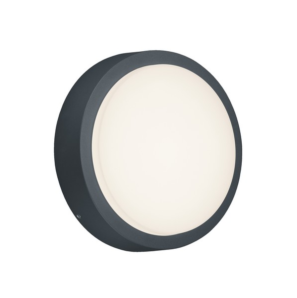 Trio Breg anracit-fehér LED kültéri fali/mennyezeti lámpa lámpa (TRI-227260142) LED 1 izzós IP54