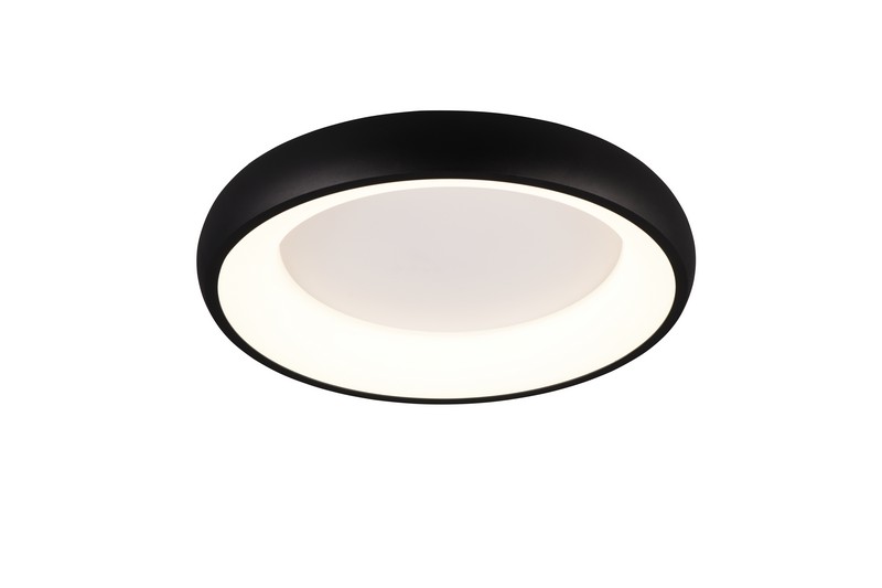 Trio Cardona fekete LED mennyezeti lámpa (TRI-649614532) LED 1 izzós IP20