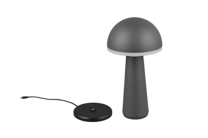 Trio Fungo antracit LED kültéri asztali lámpa (TRI-R57716142) LED 1 izzós IP54