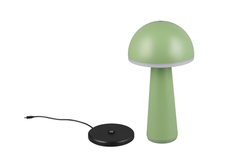 Trio Fungo pisztácia LED kültéri asztali lámpa (TRI-R57716149) LED 1 izzós IP54