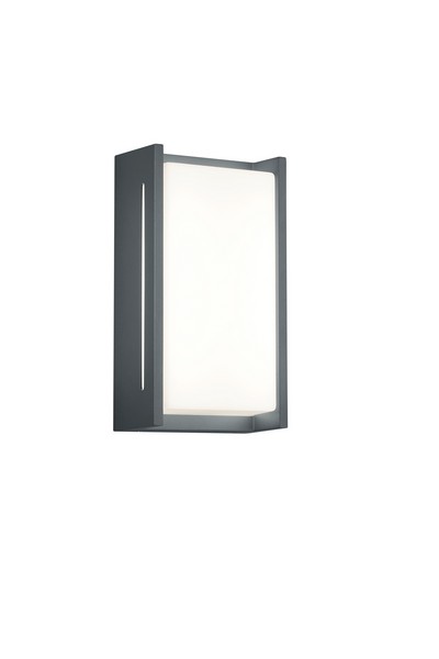 Trio Indus anracit-fehér LED kültéri fali lámpa (TRI-227360142) LED 1 izzós IP54