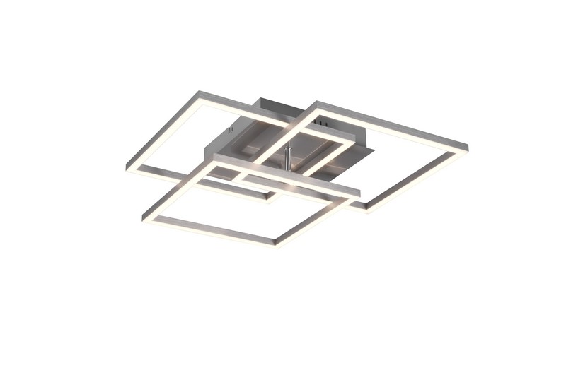 Trio Mobile matt nikkel LED mennyezeti lámpa (TRI-R62883107) LED 1 izzós IP20