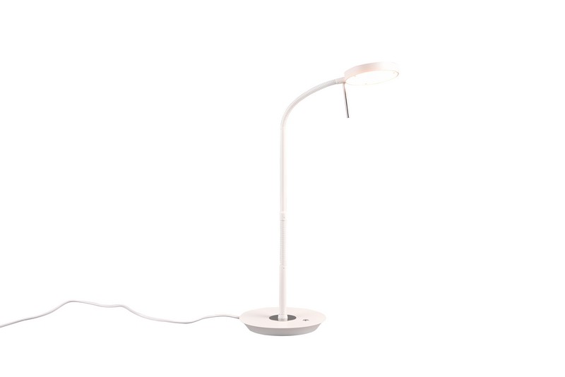 Trio Monza fehér LED asztali lámpa (TRI-523310131) LED 1 izzós IP20