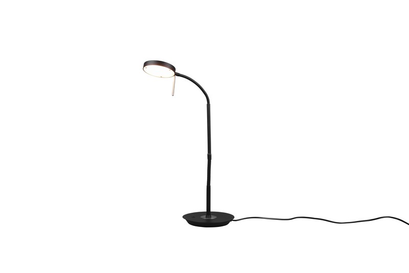 Trio Monza fekete LED asztali lámpa (TRI-523310132) LED 1 izzós IP20